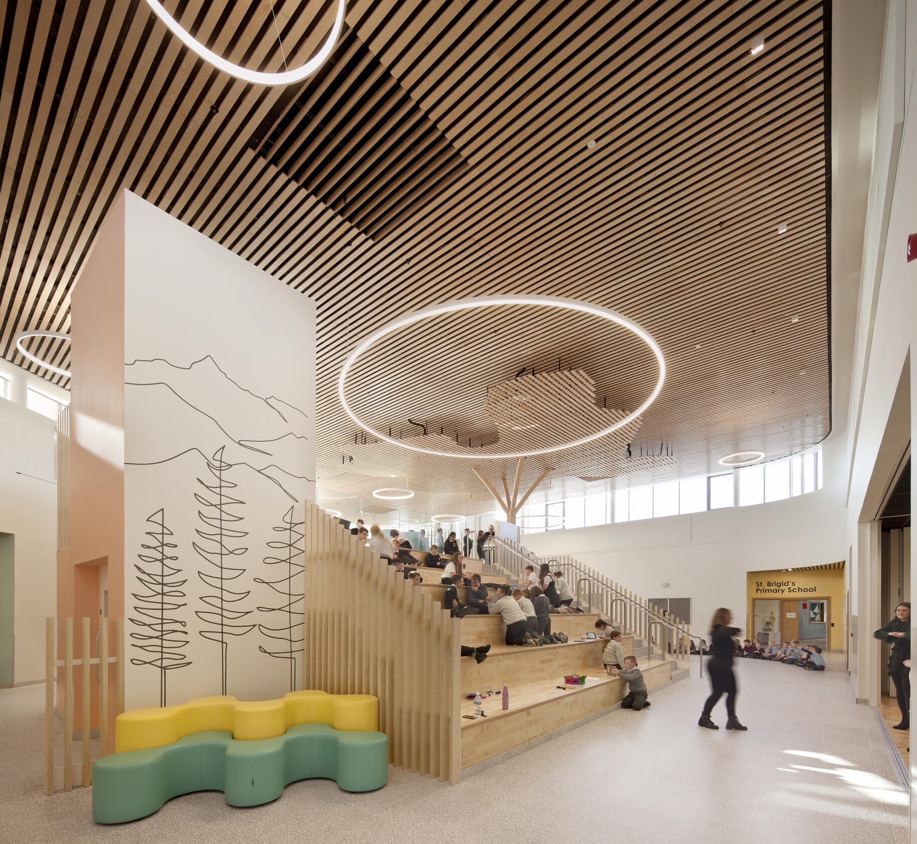 Newmains & St Brigid’s Community Hub – Scottish Design Awards 2023