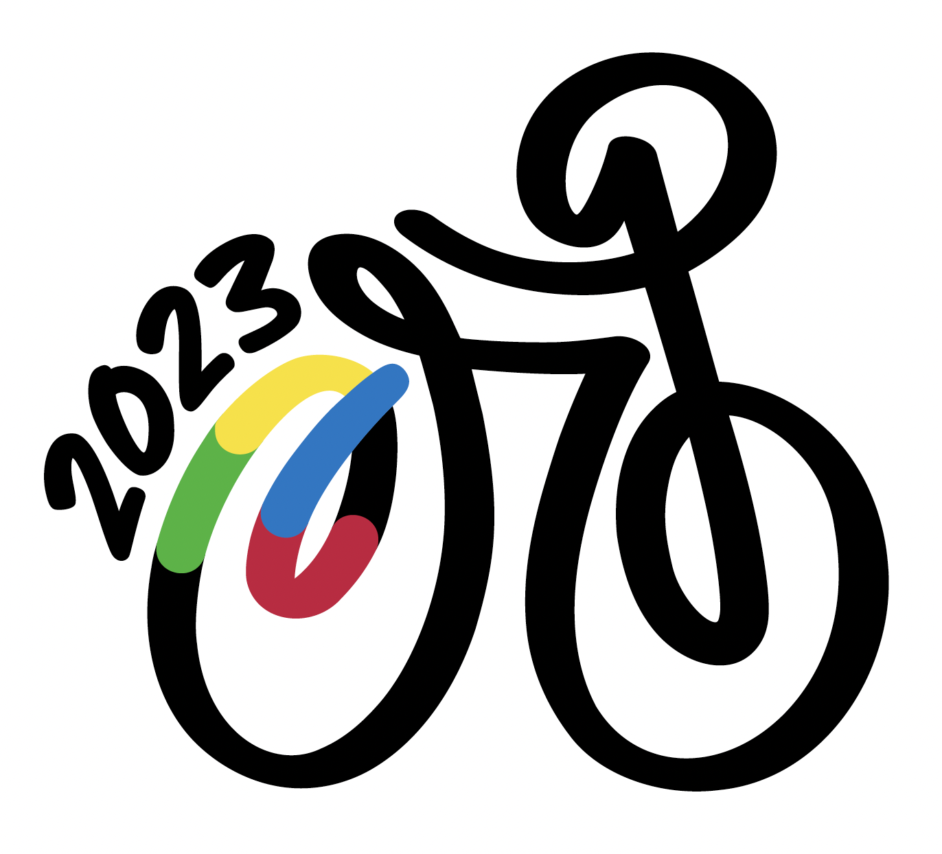 Cycling world champion stripes top