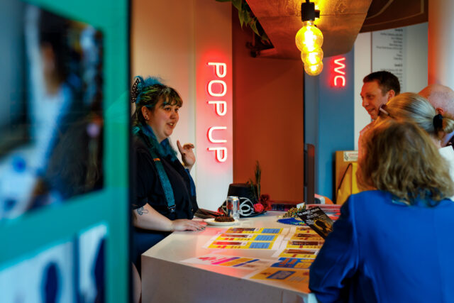 Image 1 Abertay University Library Pop Up
